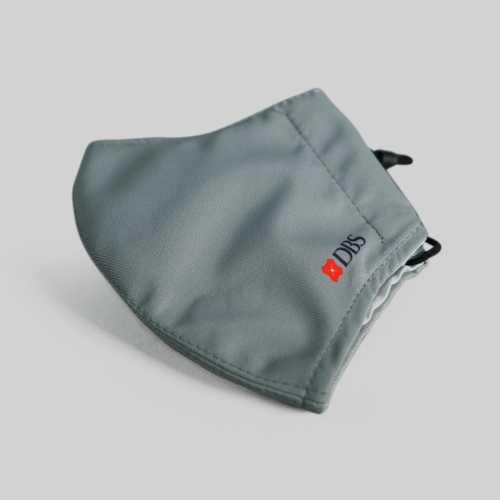 Printed Fabric Face Mask with Filter Set